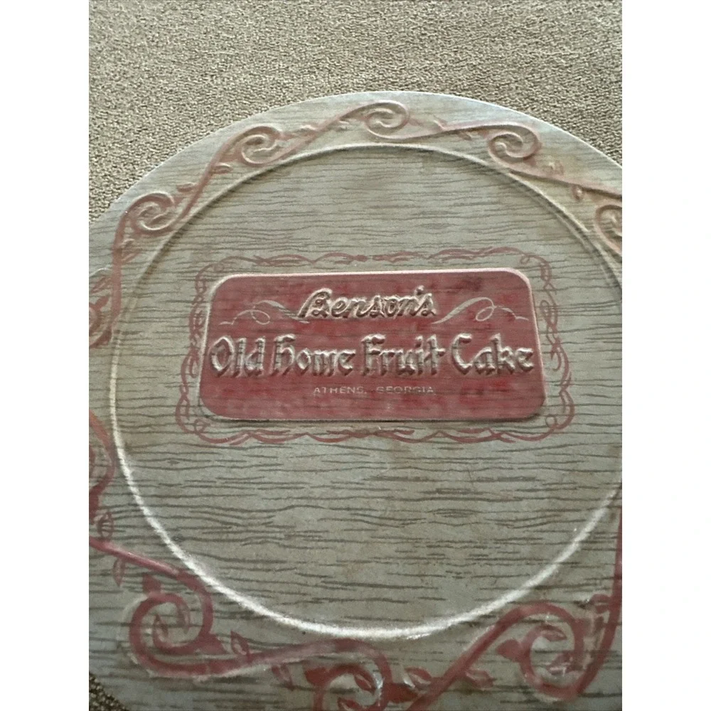 Vintage Benson's Old Home Fruit Cake Empty Tin (TD)